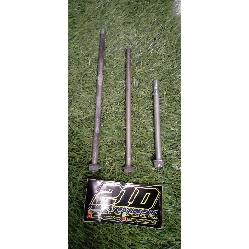 baut gantungan mesin satria 2 tak  ru/hiu