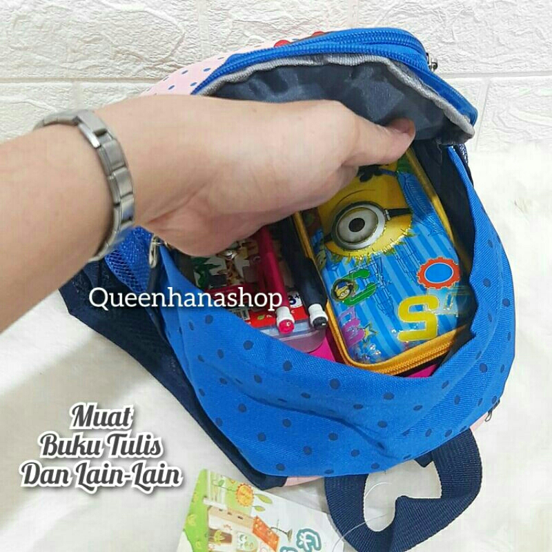 New Tas Ransel Anak 546 Bagpack Kain Tebal