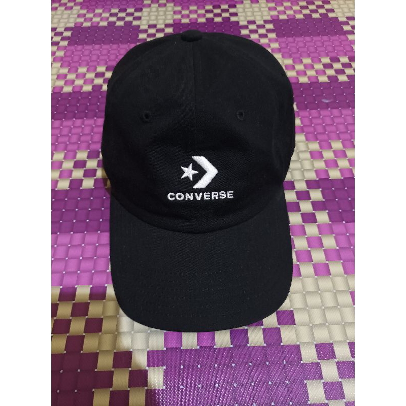 Topi Caps Converse Star Chevron Black