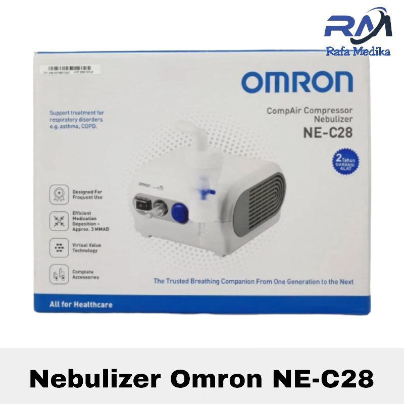 Nebulizer Omron C28   Alat Inhalasi  Alat Nebu Omron Nebulizer