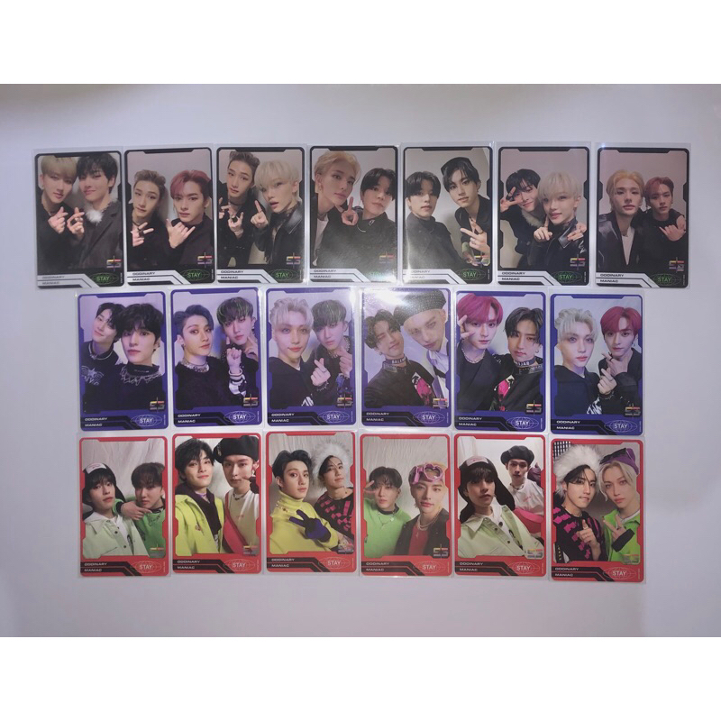 

[official] TC Oddinary stray kids trading card odd minsung straykids skz photocard pc
