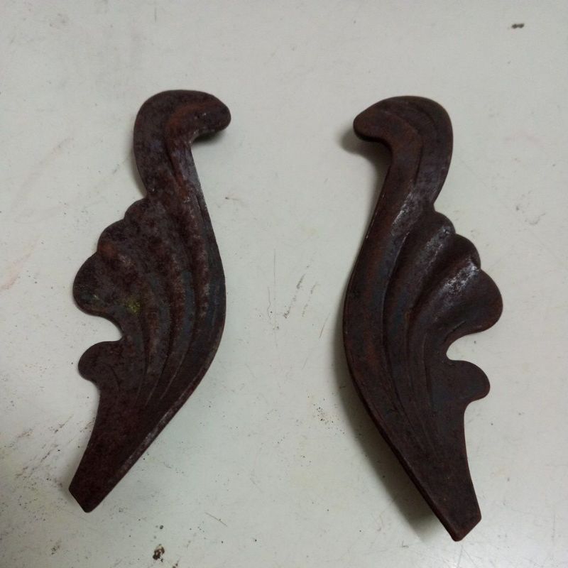 Kuda Laut Plat Tebal Ornamen Aksesoris Teralis Pagar Besi Tempa