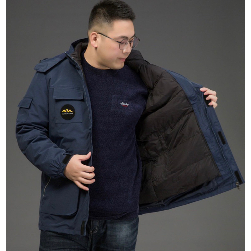 Coat winter jefri big size jumbo jaket musim dingin pria wanita unisex gunung import men jacket hangat