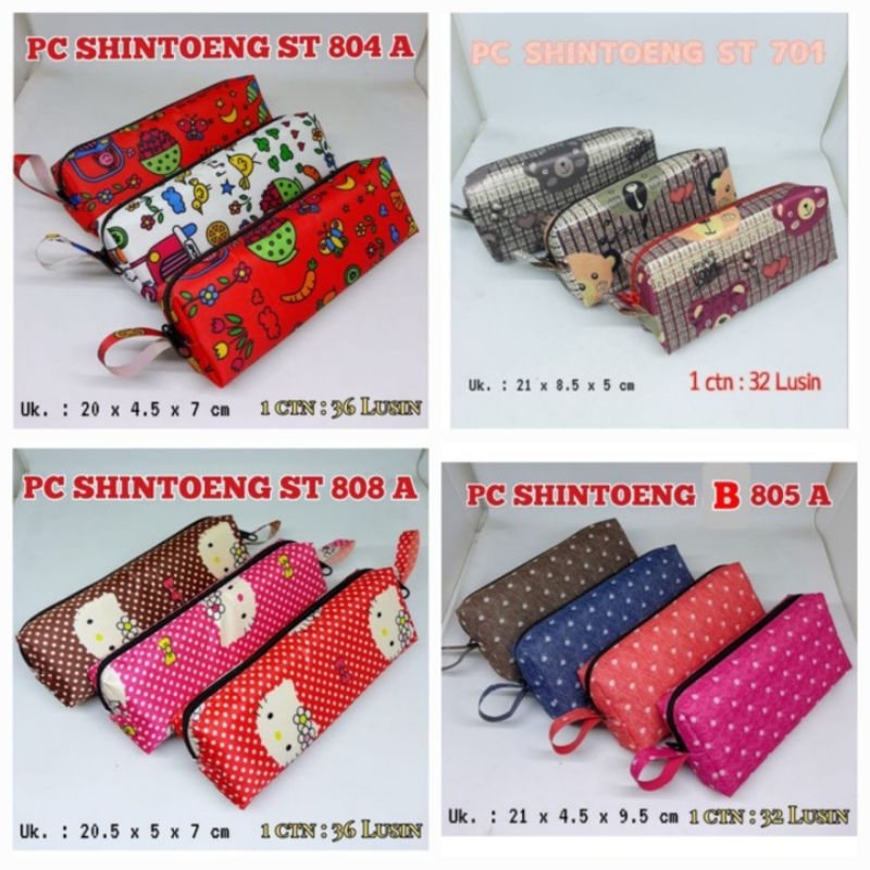 

Tempat Pensil Kain Kotak Pensil Shin Toeng Unicorn Kuda Pony Poni ST 898/ ANIMALS FRUIT 804A