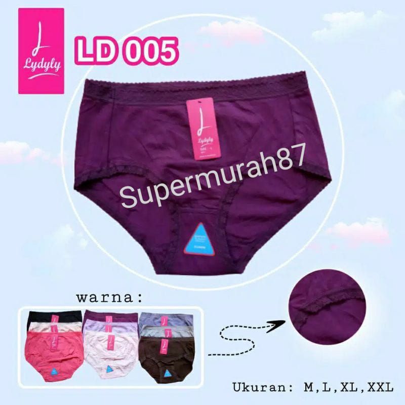 [ 1PCS ] Celana Dalam LYDYLY L005 MAXI / LYDYLY RENDA / LYDYLY / cd LYDYLY