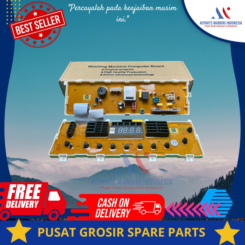 modul pcb mesin cuci LG TS12CM