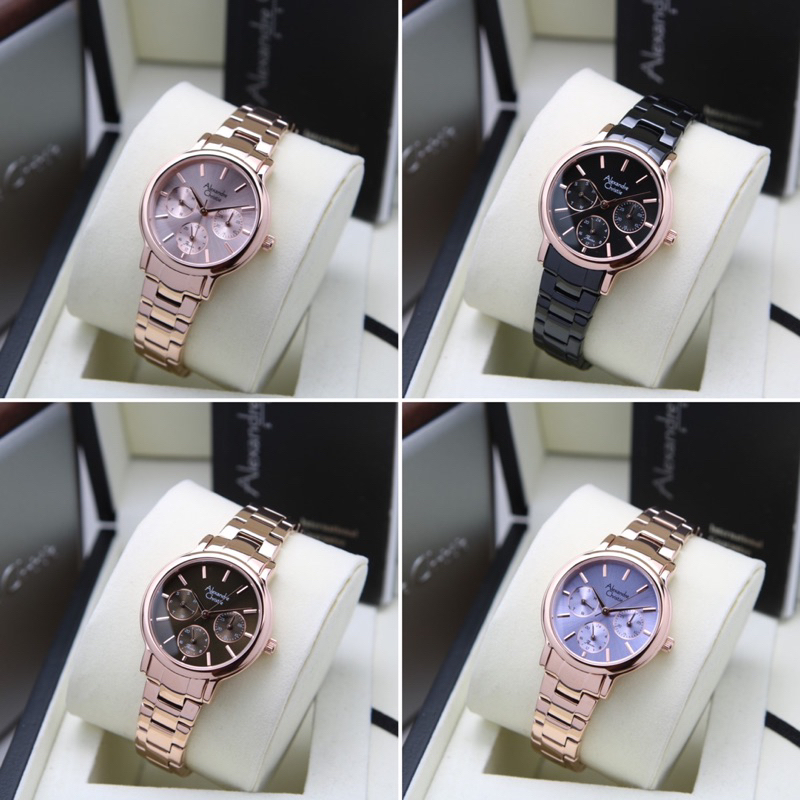 JAM TANGAN WANITA ALEXANDRE CHRISTIE AC2A25/AC 2A25 ORIGINAL