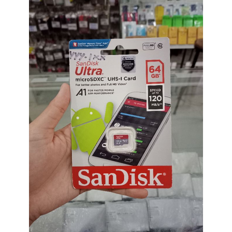 Memory Card Sandisk 64gb plasmaponsel