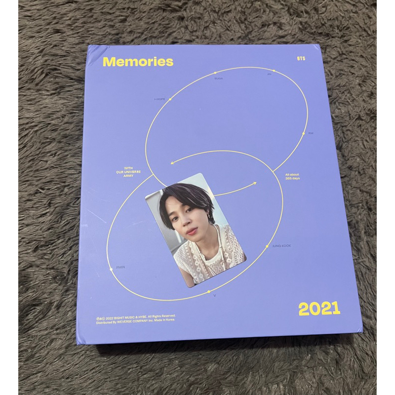 DVD Bluray Memories 2021 BTS