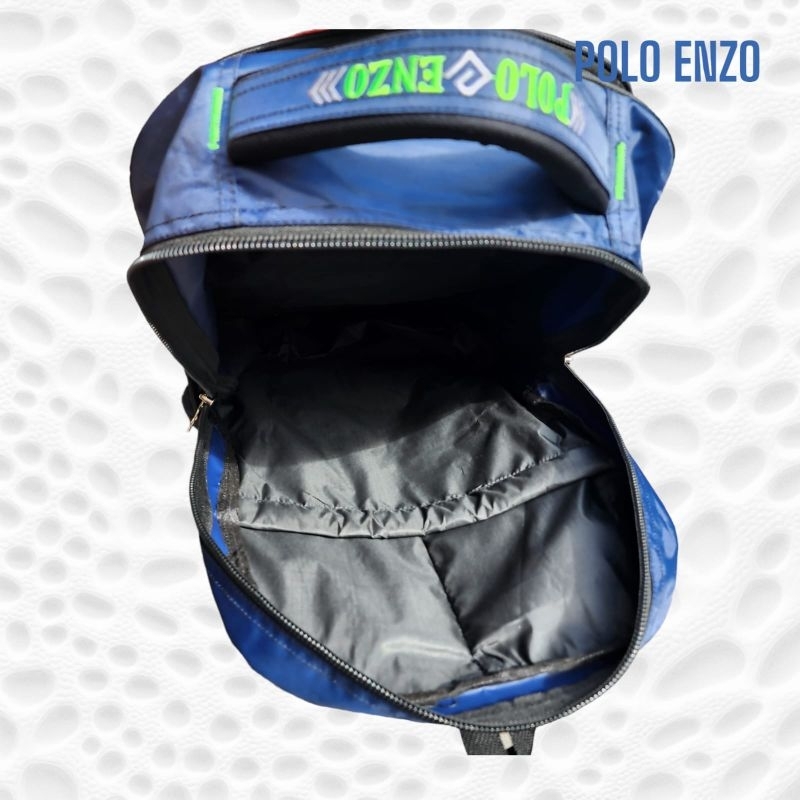 Tas Ransel polo enzo/Ransel polo enzo/Tas seminar/Tas pria wanita Bahan Nilon