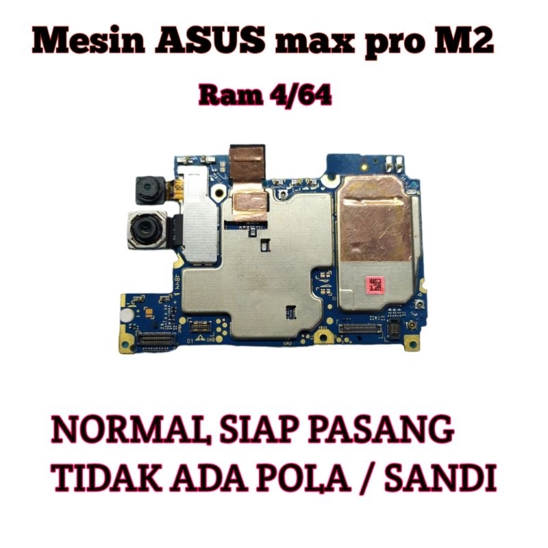 mesin Asus zenfone max pro M2 4/64 / mesin asus max pro m2 / MESIN ASUS MAX PRO M2 / MESIN ASUS ZENF
