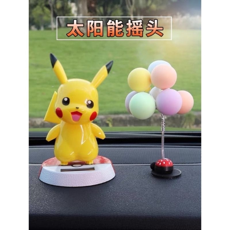 pajagan mobil pikachu 1 pcs