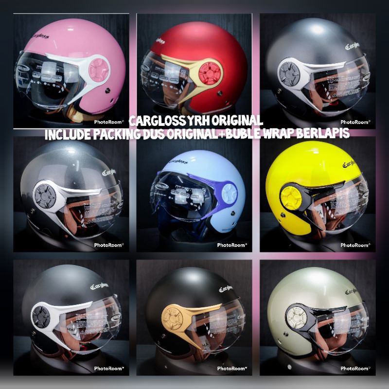 promo helm cargloss yrh / hijab original termurah
