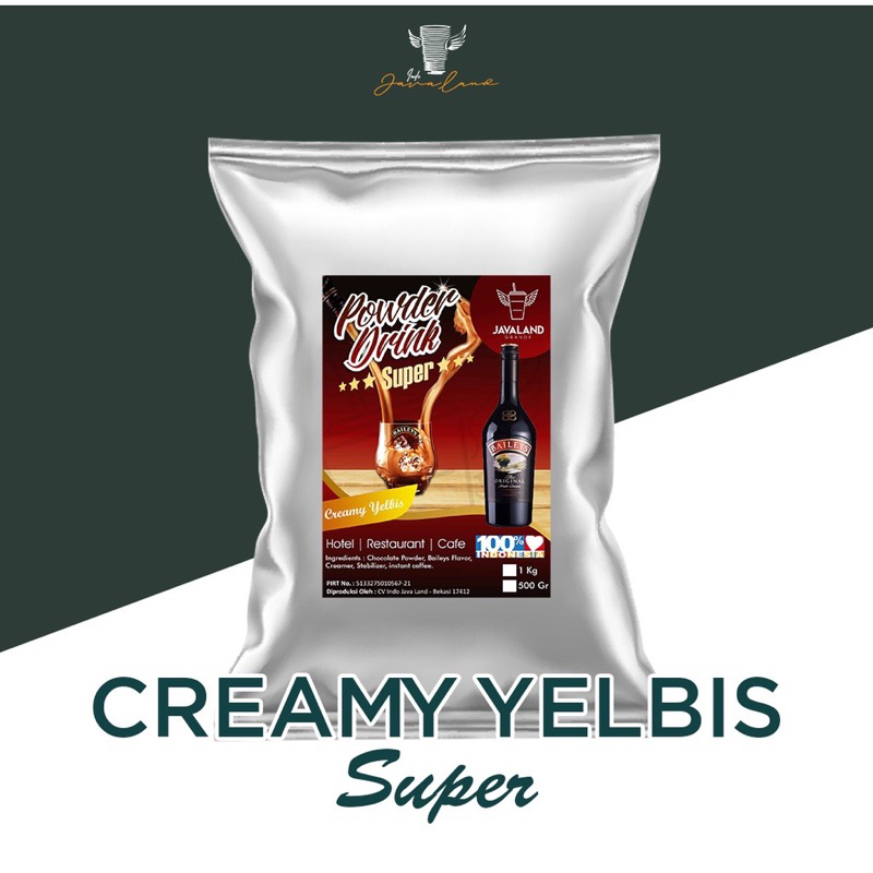 

Javaland Bubuk Minuman Super Creamy Yelbis 500gr