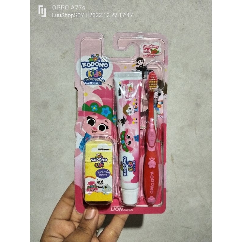Kodomo Kids Sikat gigi Set Anak
