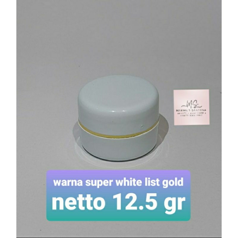 Pot Cream 12,5 gr putih super white list gold PP