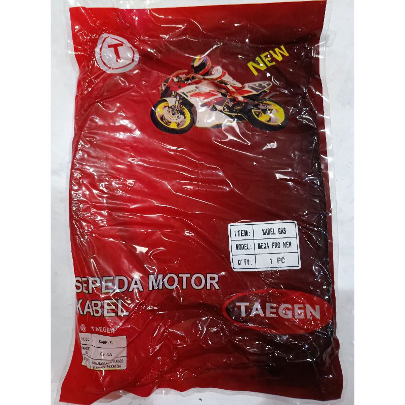 kabel Gas Mega Pro New , Mega Pro Mono shock. Taegen