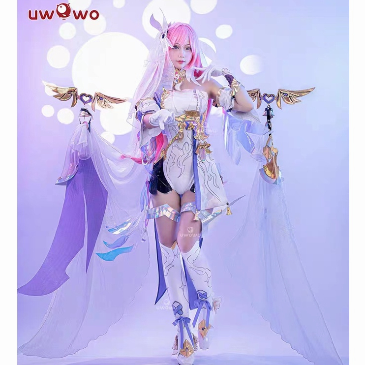 PRE-SALE UWOWO Game Honkai Impact 3: Elysia Herrscher of Human Ego Female Cosplay Costume