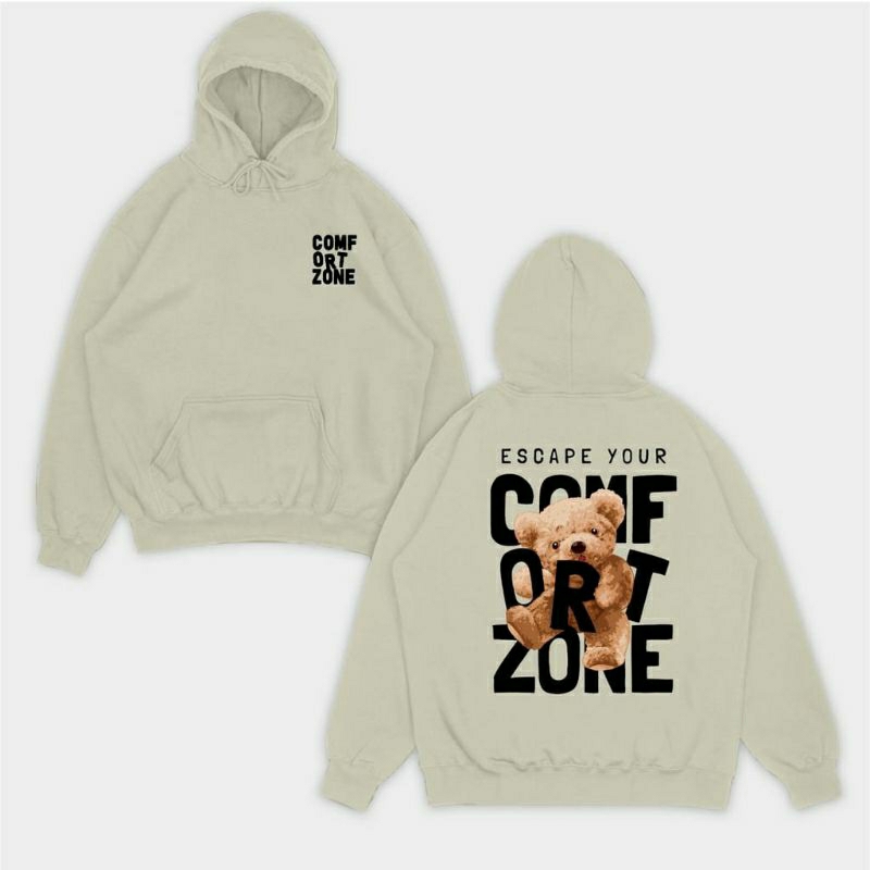 Hoodie jumper Comfort zone (pria &amp; wanita)