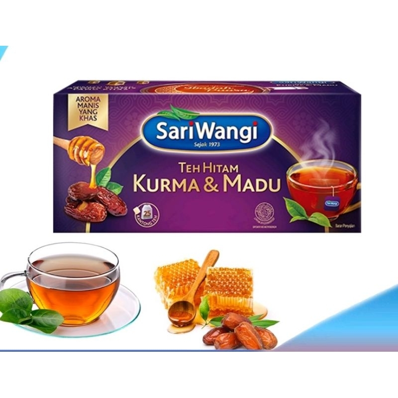 

SariWangi tb Teh Celup Hitam Kurma Madu (2 PACK)