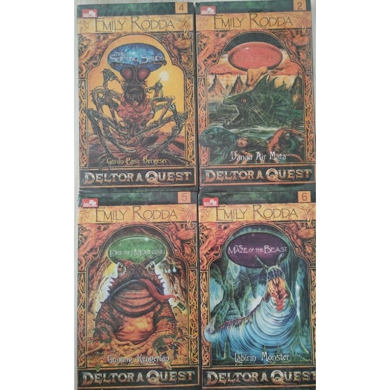 deltora quest baru &amp; original vol 2,4,5,6