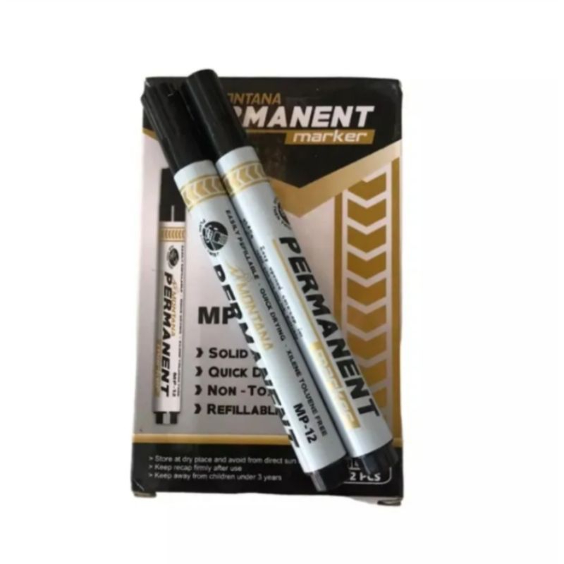 

[COD] 1Pcs Spidol Permanen Black