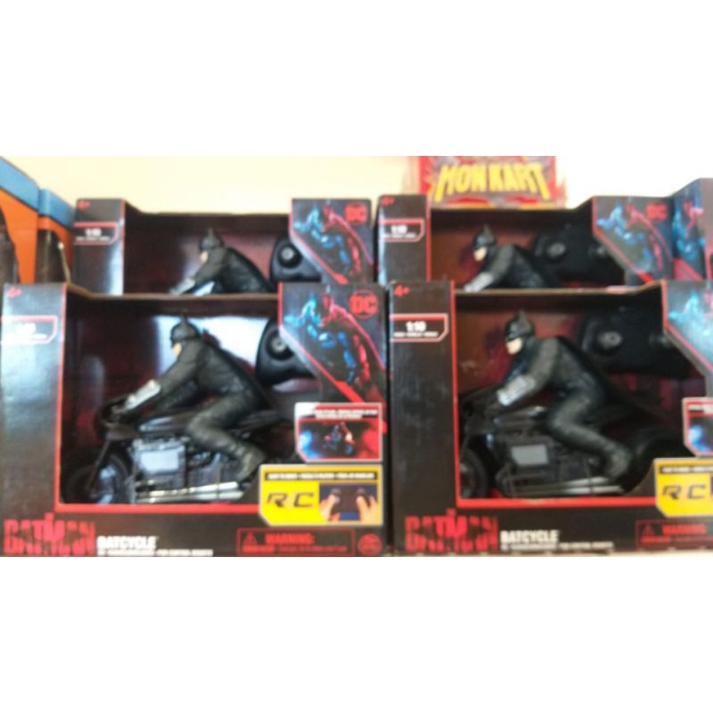batcycle the batman radio commander rc dc spin master