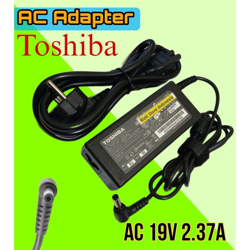 Charger Laptop toshiba portege R930 R935 Z930 Z830 Z835 satellie T210 T230 19v 2.37A