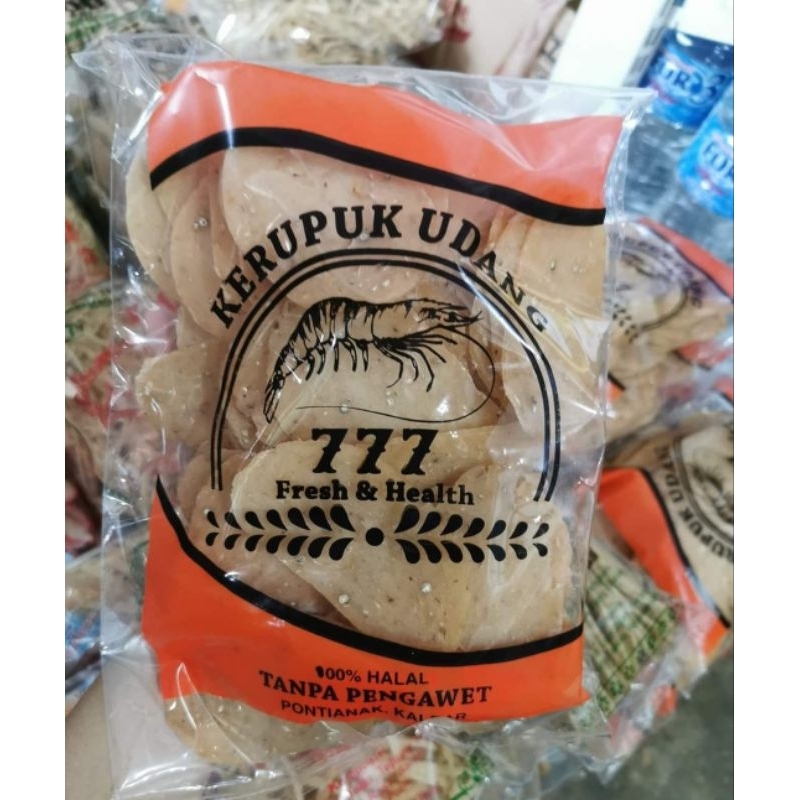 

Kerupuk Udang 777 Asli Pontianak/Kerupuk Udang Sahang/Kerupuk Mentah