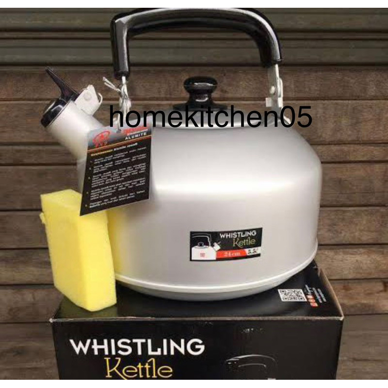 teko bunyi maspion 5,5liter / ceret teko air siul whistling kettle 24cm