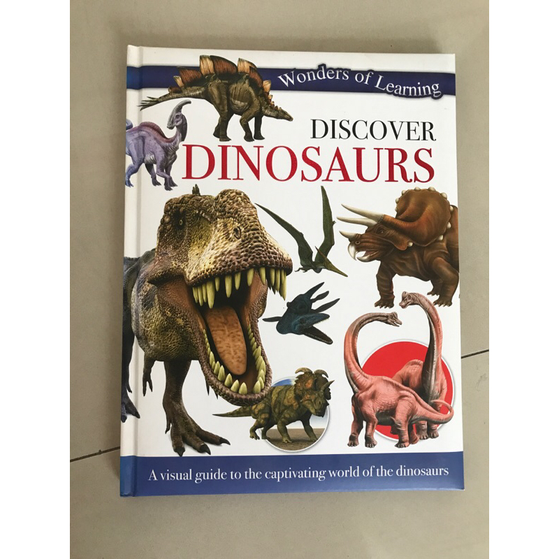 discover dinosaurs book