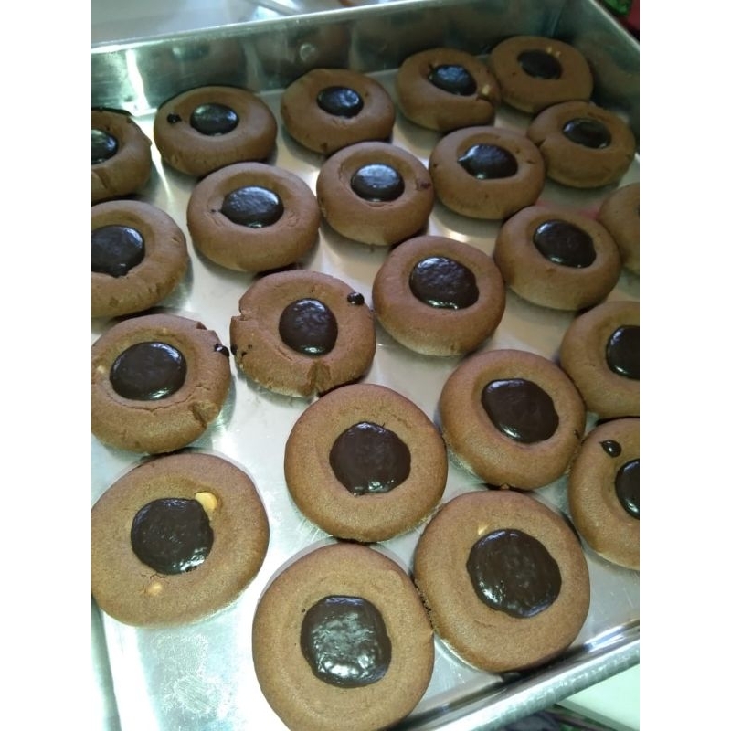 

Cookies thumb print choco