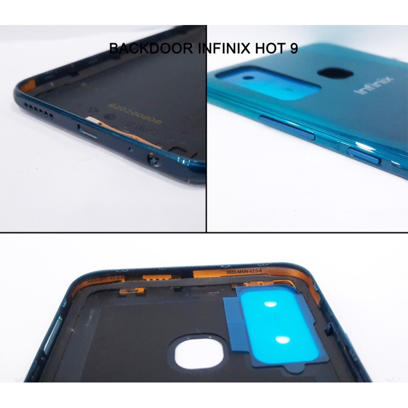 Backdor / Back cover / tutup belakang Infinix X655 / Hot 9 Original