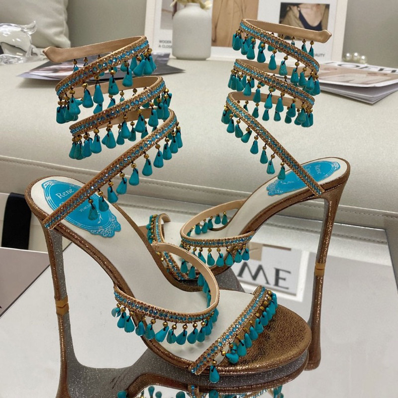 Sandal sepatu heels rene caovilla top q new arrival