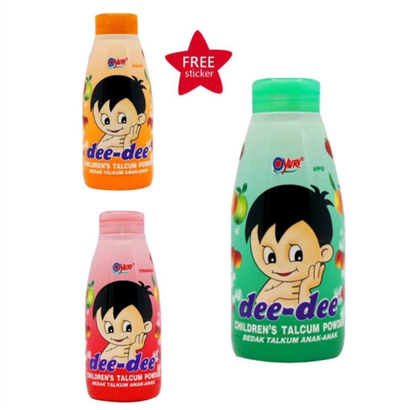 DEE DEE Children's Talcum Powder | Bedak Talkum Anak-Anak 45/150gr