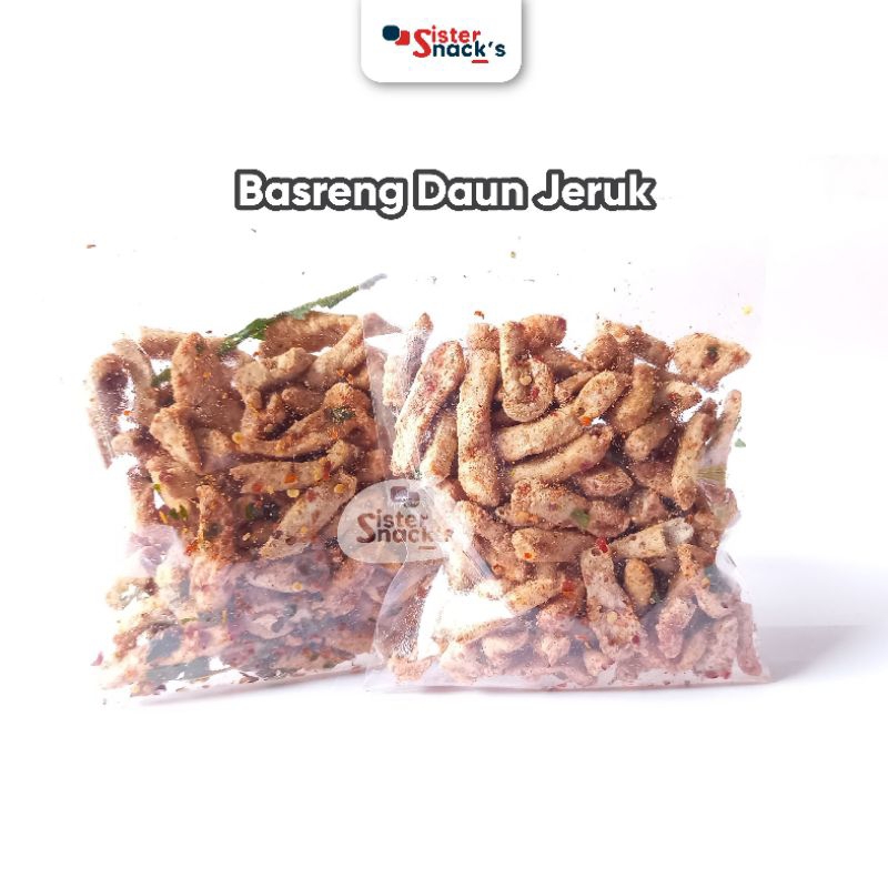 

[SISTER SNACKS] Basreng Daun Jeruk