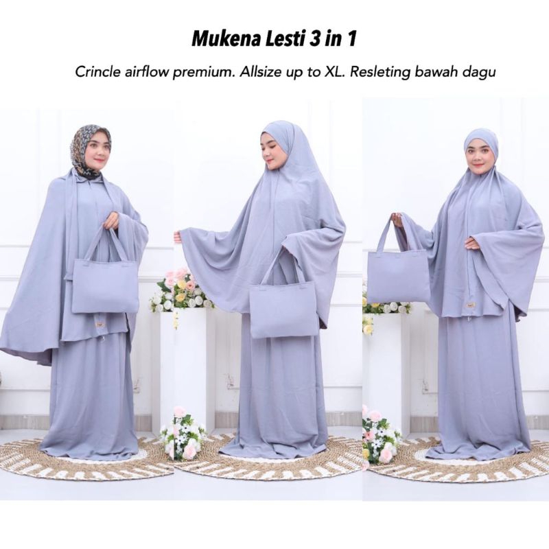 Mukena Lesti 3in1 AirFlow //JF1123