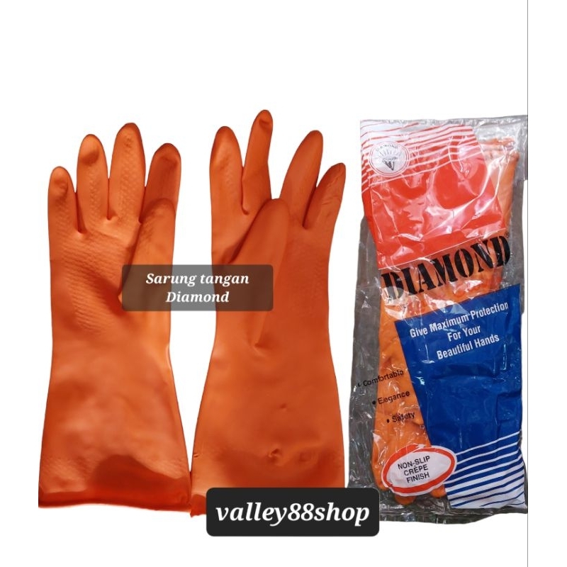 sarung tangan Latex/kaos tangan karet latex Tifa Diamond/sarung tangan serbaguna