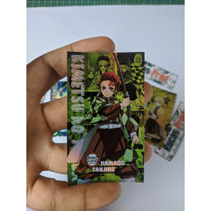 

Stiker Hologram Tanjiro Demon Slayer Premium SDMS01