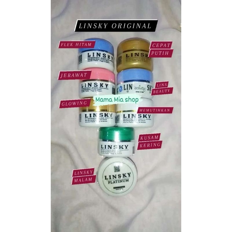 LINSKY ORIGINAL segel BPOM