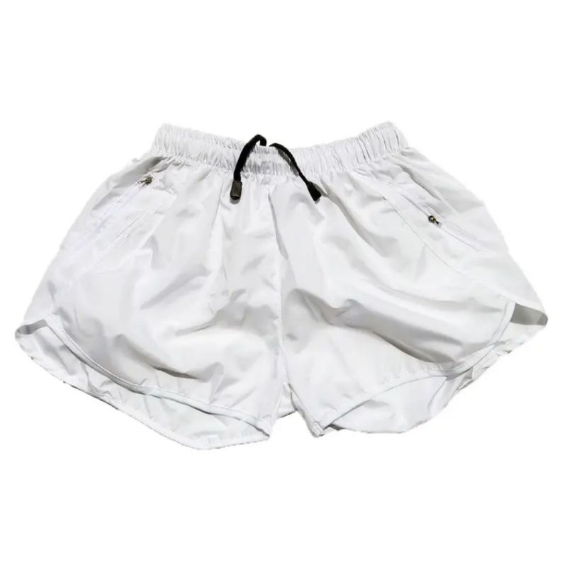 CELANA PENDEK OLAHRAGA WANITA PARASUT RUNNING JOGING GYM - POLOS (Borongan)