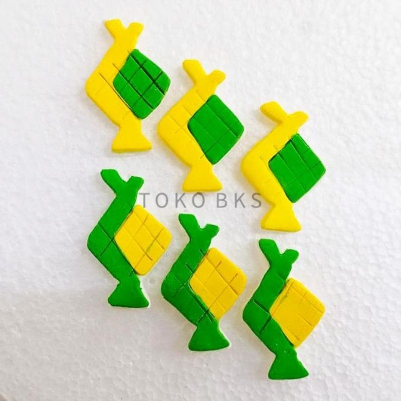 

GUMPASTE KETUPAT 2 WARNA