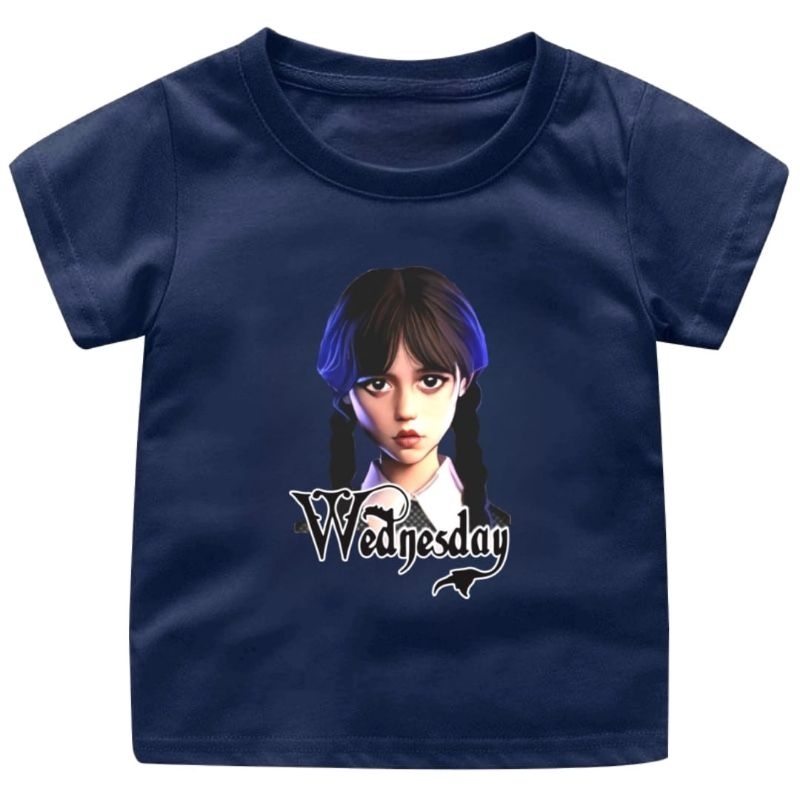 BAJU WEDNESDAY VIRAL(2) ANAK 1-15TAHUN/REMAJA/DEWASA UK.S/5XL