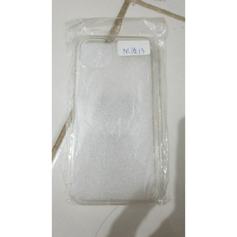 case transparan ip custom XR ke 13/14/15