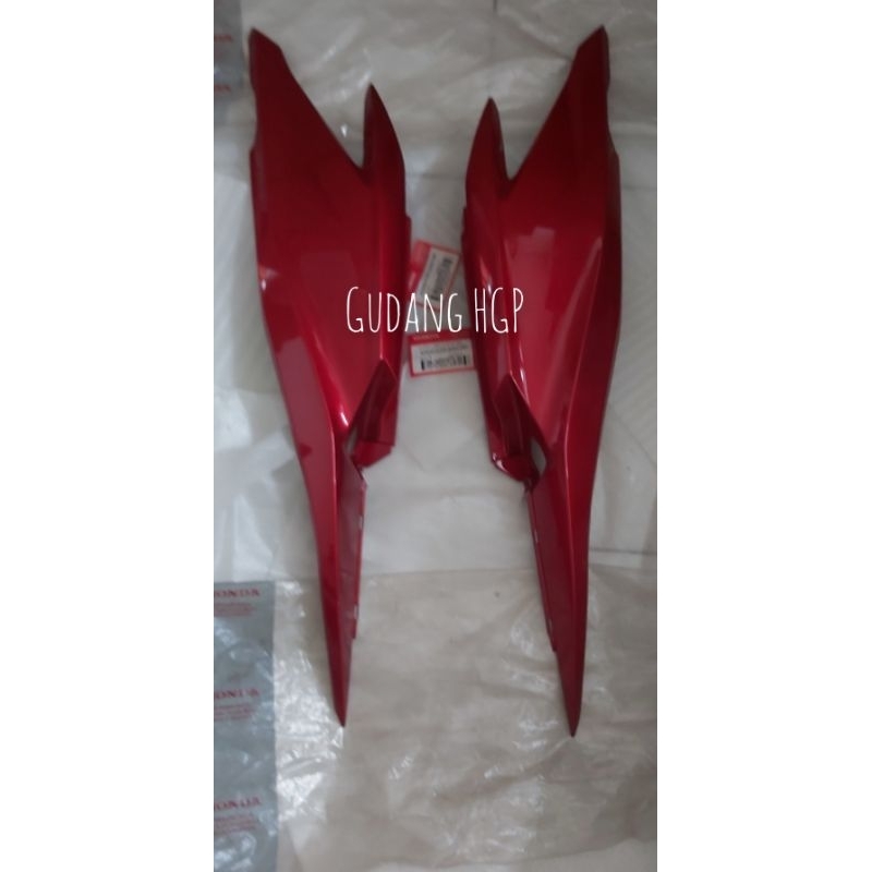 Cover Body L & R Set CN SC RD Red Maroon Honda Vario 125 Old 83500 83600-KZR-600CSR Ori Honda Genuin