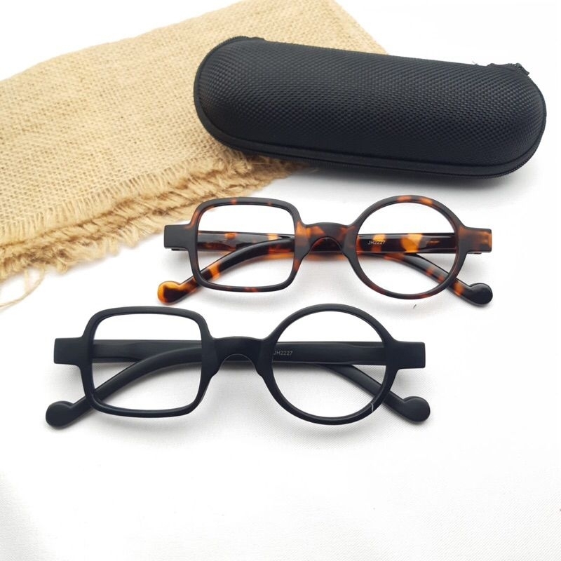 Kacamata photocromic minus trend fashion | frame kacamata Korea kotak dan bulat | kacamata Antiradia