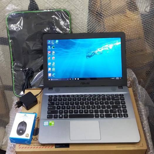LAPTOP SECOND ASUS CORE i3 RAM 4GB HDD 500GB VGA NVIDIA 2 GB 14 INC GENERASI BARU WINDOWS10  SIAP PAKAI