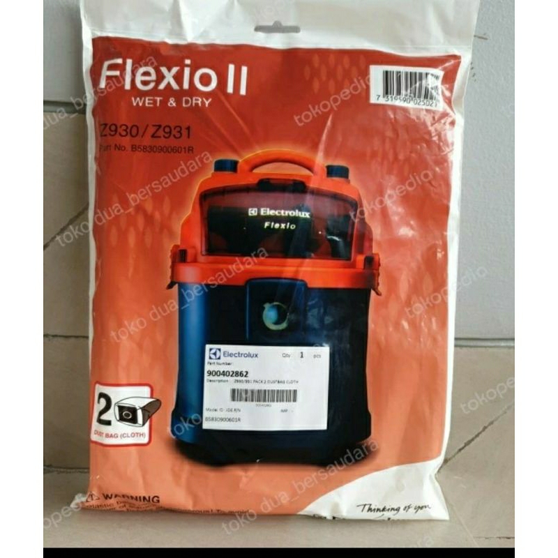 Kantong Debu Vacuum cleaner Electrolux Z930 Z931 BAHAN KAIN Original