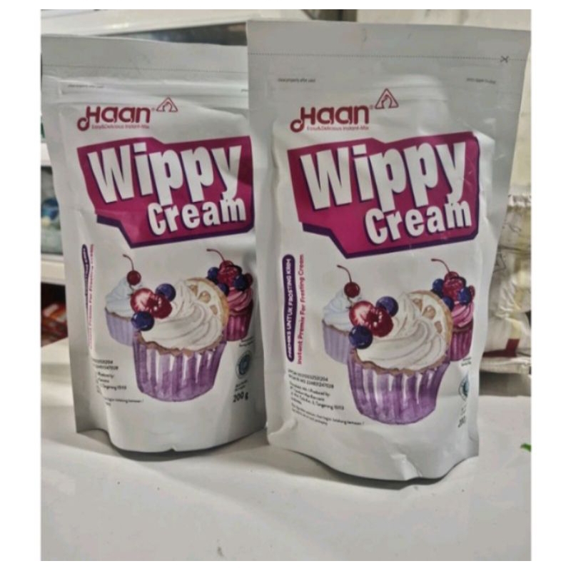 

Haan wippy cream 200 gr