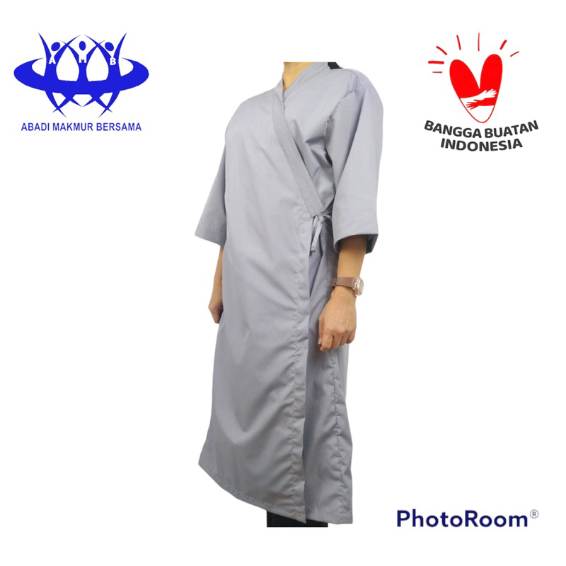 Baju pasien piyama model kimono rumah sakit
